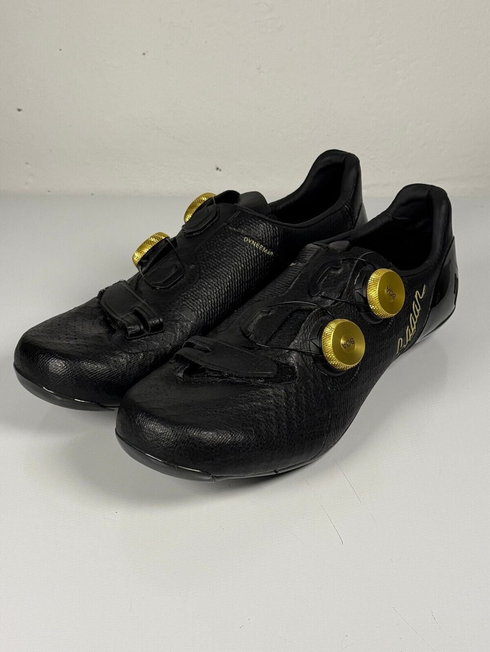 S-Works 7 Road Shoes Sagan LTD Size 40.5 EU/ 7.75 US Black Gold Cycling Shoes